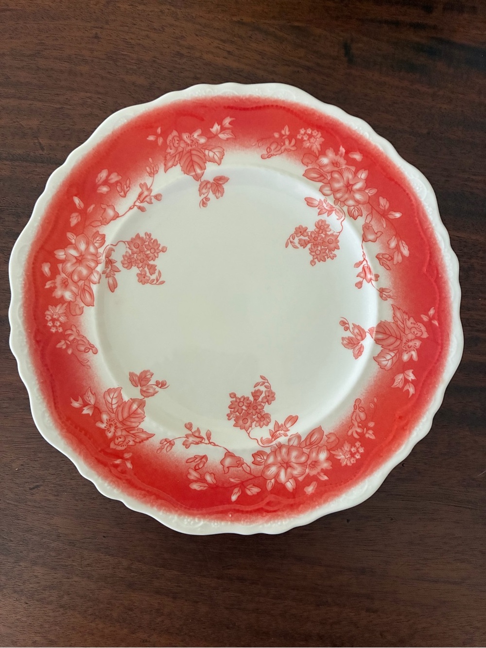 Anthropologie Transferware Salad Plate